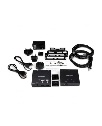 Startech.COM  HDMI OVER CAT6 EXTENDER WITH 4-PORT USB HUB - 165 FT (50M) - 1080P (ST121USBHD) nr 1