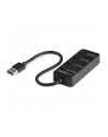 Startech.com 4-Port USB 3.0 Hub - 4x USB-A - Individual On/Off Switches - hub - 4 ports USB hub - 4 - Czarny (HB30A4AIB) - nr 6