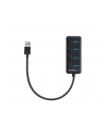 Startech.com 4-Port USB 3.0 Hub - 4x USB-A - Individual On/Off Switches - hub - 4 ports USB hub - 4 - Czarny (HB30A4AIB) - nr 7