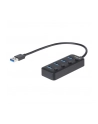 Startech.com 4-Port USB 3.0 Hub - 4x USB-A - Individual On/Off Switches - hub - 4 ports USB hub - 4 - Czarny (HB30A4AIB) - nr 8