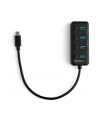 Startech.com 4-Port USB-C Hub - 4x USB-A Ports - Individual On/Off Switches - hub - 4 ports USB hub - 4 - Czarny (HB30C4AIB) - nr 13