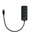 Startech.com 4-Port USB-C Hub - 4x USB-A Ports - Individual On/Off Switches - hub - 4 ports USB hub - 4 - Czarny (HB30C4AIB) - nr 22