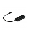 Startech.com 4-Port USB-C Hub - 4x USB-A Ports - Individual On/Off Switches - hub - 4 ports USB hub - 4 - Czarny (HB30C4AIB) - nr 5
