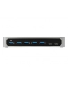 Startech.com 7 Port USB C Hub - USB-C to 5x USB-A and 2x USB-C - USB 3.0 - hub - 7 ports USB hub - 7 - Czarny (HB30C5A2CSC) - nr 2