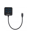 Startech.com 4-Port USB-C Hub - USB C to USB 3.1 Gen 2 Hub - 4x USB-A Ports - hub - 4 ports USB hub - 4 - Czarny (HB31C4AB) - nr 10