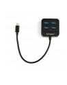Startech.com 4-Port USB-C Hub - USB C to USB 3.1 Gen 2 Hub - 4x USB-A Ports - hub - 4 ports USB hub - 4 - Czarny (HB31C4AB) - nr 15