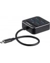 Startech.com 4-Port USB-C Hub - USB C to USB 3.1 Gen 2 Hub - 4x USB-A Ports - hub - 4 ports USB hub - 4 - Czarny (HB31C4AB) - nr 18