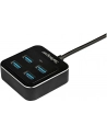 Startech.com 4-Port USB-C Hub - USB C to USB 3.1 Gen 2 Hub - 4x USB-A Ports - hub - 4 ports USB hub - 4 - Czarny (HB31C4AB) - nr 23