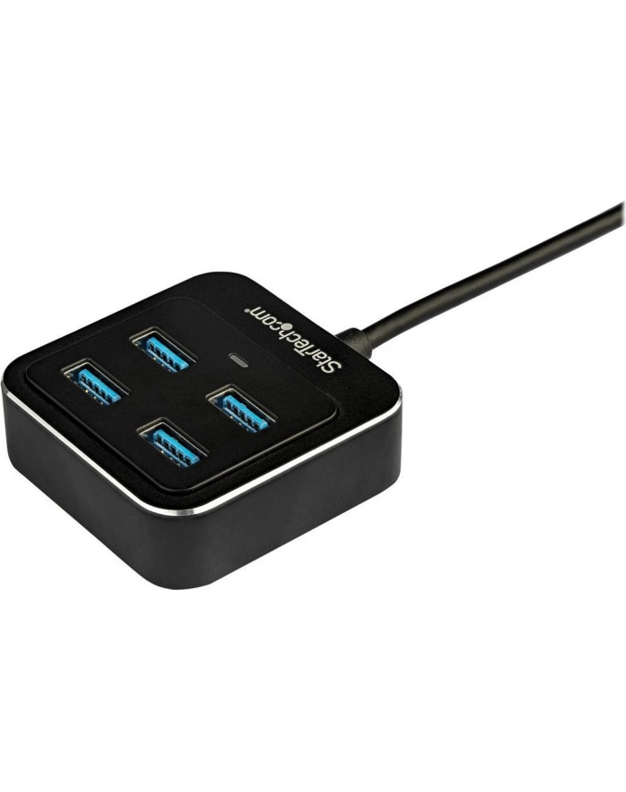 Startech.com 4-Port USB-C Hub - USB C to USB 3.1 Gen 2 Hub - 4x USB-A Ports - hub - 4 ports USB hub - 4 - Czarny (HB31C4AB) główny