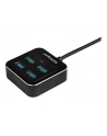 Startech.com 4-Port USB-C Hub - USB C to USB 3.1 Gen 2 Hub - 4x USB-A Ports - hub - 4 ports USB hub - 4 - Czarny (HB31C4AB) - nr 4