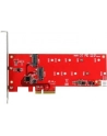 Startech.COM Startech.COM Startech.COM 2X M.2 SATA SSD CONTROLLER CARD - PCIE M.2 SATA III NGFF CARD - STORAGE CONTROLLER - M.2 CARD / SATA 6GB/S - PC - nr 21