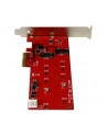 Startech.COM Startech.COM Startech.COM 2X M.2 SATA SSD CONTROLLER CARD - PCIE M.2 SATA III NGFF CARD - STORAGE CONTROLLER - M.2 CARD / SATA 6GB/S - PC - nr 6