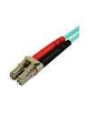 Startech.COM 15M OM4 LC TO LC MULTIMODE DUPLEX FIBER OPTIC PATCH CABLE - PATCH CABLE - 15 M - AQUA (450FBLCLC15) - nr 1