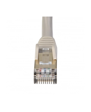 Startech.COM 10M CAT6A ETHERNET CABLE - GREY RJ45 SHIELDED CABLE SNAGLESS - PATCH CABLE - 10 M - GREY  (6ASPAT10MGR) nr 2