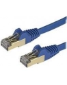 Startech.COM 7.5 M CAT6A CABLE - BLUE - RJ45 ETHERNET CABLE - SNAGLESS - CAT6A STP CORD - COPPER WIRE - 10GB - PATCH CABLE - 7.5 M - BLUE  (6ASPAT750C - nr 10
