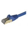 Startech.COM 7.5 M CAT6A CABLE - BLUE - RJ45 ETHERNET CABLE - SNAGLESS - CAT6A STP CORD - COPPER WIRE - 10GB - PATCH CABLE - 7.5 M - BLUE  (6ASPAT750C - nr 1