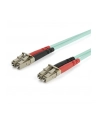 Startech.COM 15M OM3 LC TO LC MULTIMODE DUPLEX FIBER OPTIC PATCH CABLE - PATCH CABLE - 15 M - AQUA (A50FBLCLC15) - nr 3