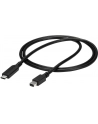 Startech Kabel Startech USB-C DisplayPort Mini, 1m, Czarny (CDP2MDPMM1MB) - nr 22