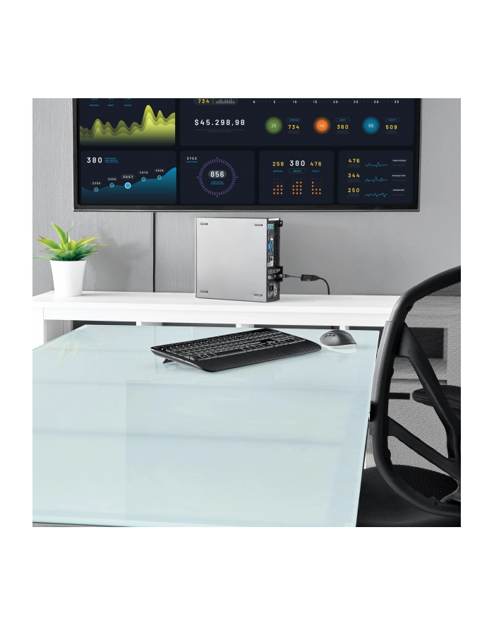 Startech.com DisplayPort to HDMI Adapter - 4K 60Hz - video transformer (DP2HD4K60S) główny