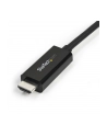 Startech.com Mini DisplayPort to HDMI Adapter Cable - 3 m (10 ft) - 4K 30Hz - video cable - DisplayPort / HDMI - 3 m (MDP2HDMM3MB) - nr 18