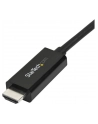Startech.com Mini DisplayPort to HDMI Adapter Cable - 3 m (10 ft) - 4K 30Hz - video cable - DisplayPort / HDMI - 3 m (MDP2HDMM3MB) - nr 25