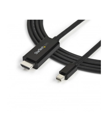 Startech.com Mini DisplayPort to HDMI Adapter Cable - 3 m (10 ft) - 4K 30Hz - video cable - DisplayPort / HDMI - 3 m (MDP2HDMM3MB) nr 2