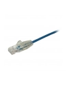 Startech.COM 2M CAT6 CABLE - BLUE SLIM CAT6 PATCH CORD - SNAGLESS - LSZH - PATCH CABLE - 2 M - BLUE (N6PAT200CMBLS) - nr 5