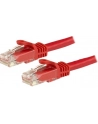 Startech.COM 7.5 M CAT6 CABLE - RED PATCH CORD - SNAGLESS - ETL VERIFIED - PATCH CABLE - 7.5 M - RED  (N6PATC750CMRD) - nr 9