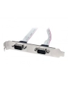 Startech.com 2 IDC - 2 DB-9, F/M (PLATE9M2P16) - nr 3