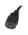 Startech.com Standard Computer Power Cord Extension C14 to C13 - power extension cable - 1 m (PXT1001M) - nr 20