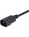 Startech.com Standard Computer Power Cord Extension C14 to C13 - power extension cable - 1 m (PXT1001M) - nr 23