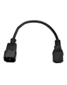 Startech.com Standard Computer Power Cord Extension C14 to C13 - power extension cable - 1 m (PXT1001M) - nr 2