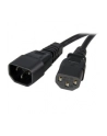 Startech.com Standard Computer Power Cord Extension C14 to C13 - power extension cable - 1 m (PXT1001M) - nr 5