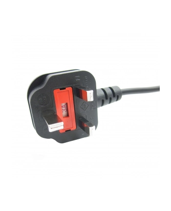 Startech Kabel zasilający 3pin gniazdo UK 2m (PXTNB3SUK2M) nr 2