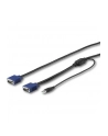 Startech.COM  10FT / 3M USB KVM CABLE FOR RACKMOUNT CONSOLES - VGA AND USB - VIDEO / USB CABLE - 3 M (RKCONSUV10) - nr 1