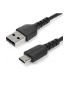 Startech.COM  1 M / 3.3FT. USB 2.0 TO USB C CABLE - BLACK - ARAMID FIBER - USB-C CABLE - 1 M  (RUSB2AC1MB) - nr 17