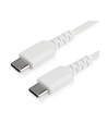 Startech.COM  2 M / 6.6 FT. USB C CABLE - WHITE - ARAMID FIBER - USB-C CABLE - 2 M  (RUSB2CC2MW) - nr 5