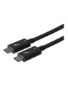 Startech.com 0.8m / 2.7ft Thunderbolt 3 to Thunderbolt 3 Cable - 40Gbps - Thunderbolt cable - 80 cm (TBLT34MM80CM) - nr 5