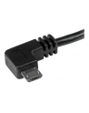 Startech Kabel USB MicroUSB 2m kątowy Czarny (USB2AUB2RA2M) - nr 3