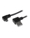 Startech Kabel USB MicroUSB 2m kątowy Czarny (USB2AUB2RA2M) - nr 4