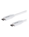 Startech.com 2m 6ft USB C to USB C Cable - 5A PD - USB 2.0 USB-IF Certified - USB-C cable - 2 m (USB2C5C2MW) - nr 1