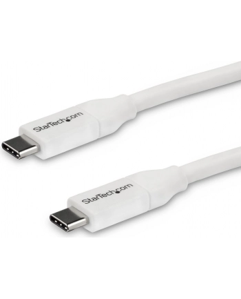 Startech.com 4m 13ft USB C to USB C Cable 5A PD - USB 2.0 USB-IF Certified - USB-C cable - 4 m (USB2C5C4MW) nr 2