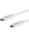 Startech.com 4m 13ft USB C to USB C Cable 5A PD - USB 2.0 USB-IF Certified - USB-C cable - 4 m (USB2C5C4MW) - nr 24