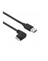 Startech Kabel USB 2M A TO LEFT ANGLE MICRO USB - USB3AU2MLS (USB3AU2MLS) - nr 2