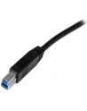 Startech Kabel USB USB-B / 3.0 2m Czarny (USB3CAB2M) - nr 15