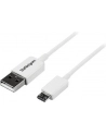 Startech Kabel USB MicroUSB 2m Biały (USBPAUB2MW) - nr 16