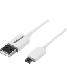 Startech Kabel USB MicroUSB 2m Biały (USBPAUB2MW) - nr 18