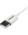 Startech Kabel USB MicroUSB 2m Biały (USBPAUB2MW) - nr 19