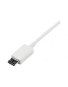 Startech Kabel USB MicroUSB 2m Biały (USBPAUB2MW) - nr 1