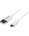 Startech Kabel USB MicroUSB 2m Biały (USBPAUB2MW) - nr 22